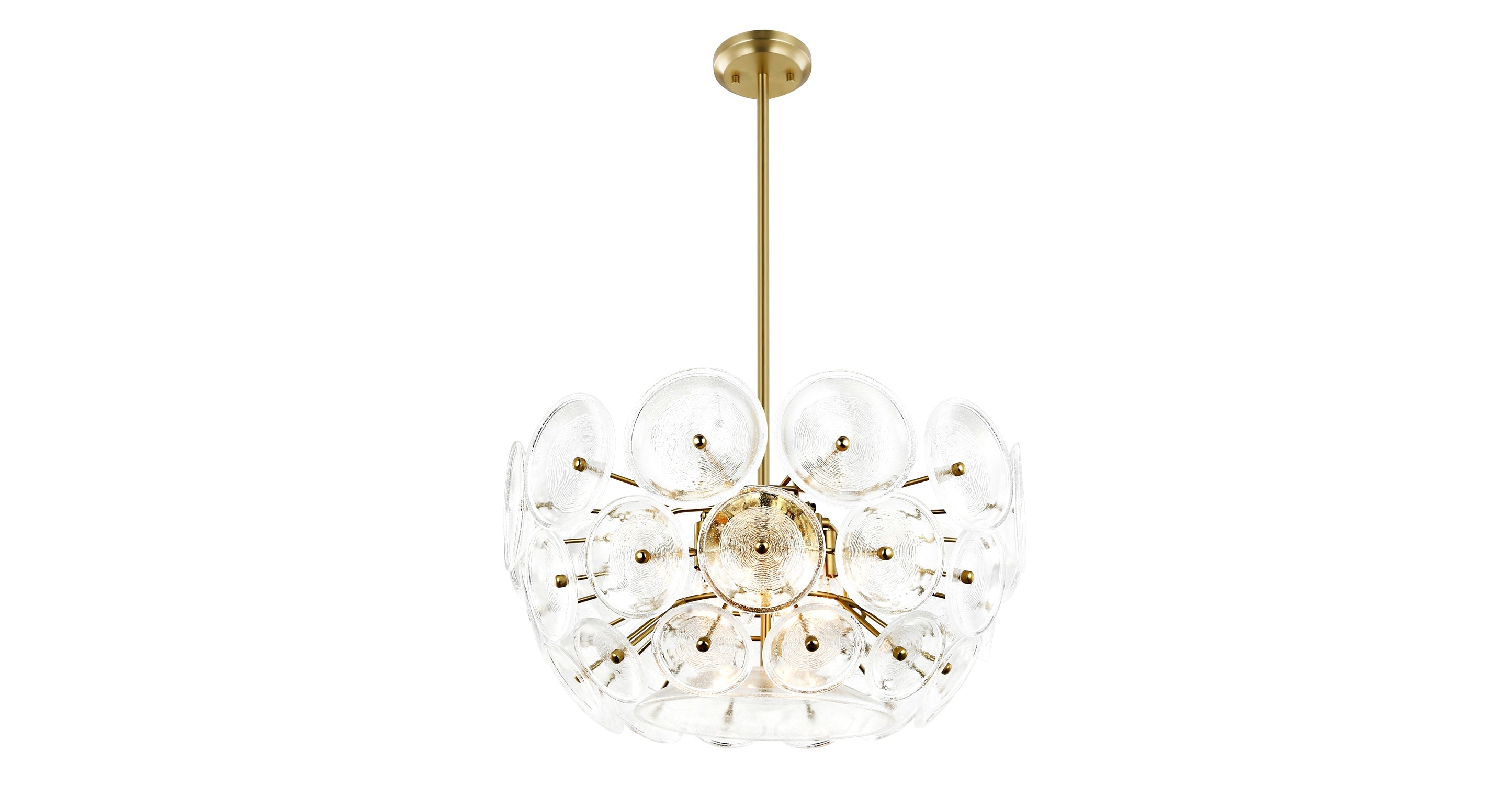 Chambery 6-Light Chandelier - Modern Crystal Ceiling Light Fixture for Dining Room, Living Room & Bedroom | Elegant Lighting for Home Decor