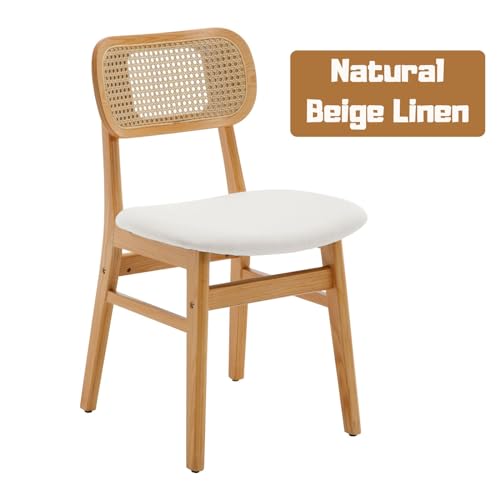 Beige Linen-natural Wood