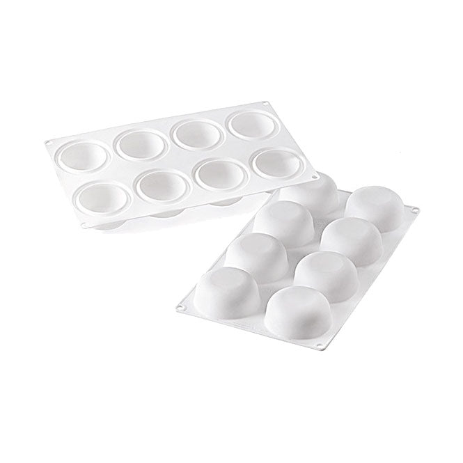 Premium SILIKOMART Stone 85 Silicone Baking Mold for Cakes, Chocolates & Desserts - Perfect for Home Baking, Party Treats & Professional Pastry Making