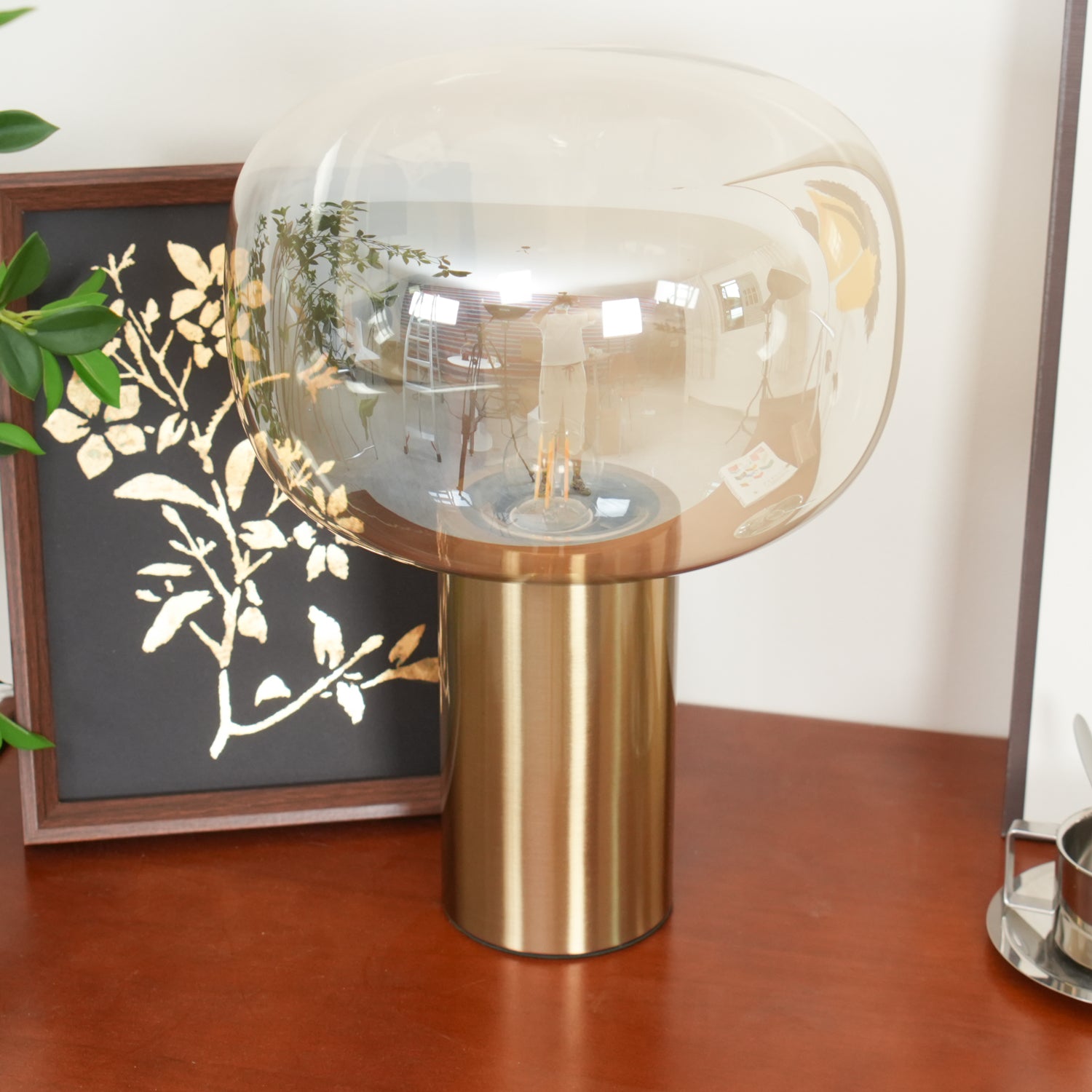 Modern Noak Table Lamp - Adjustable LED Desk Light with USB Port, Touch Control & 3 Color Modes - Perfect for Home Office, Bedroom Nightstand & Reading Nook
