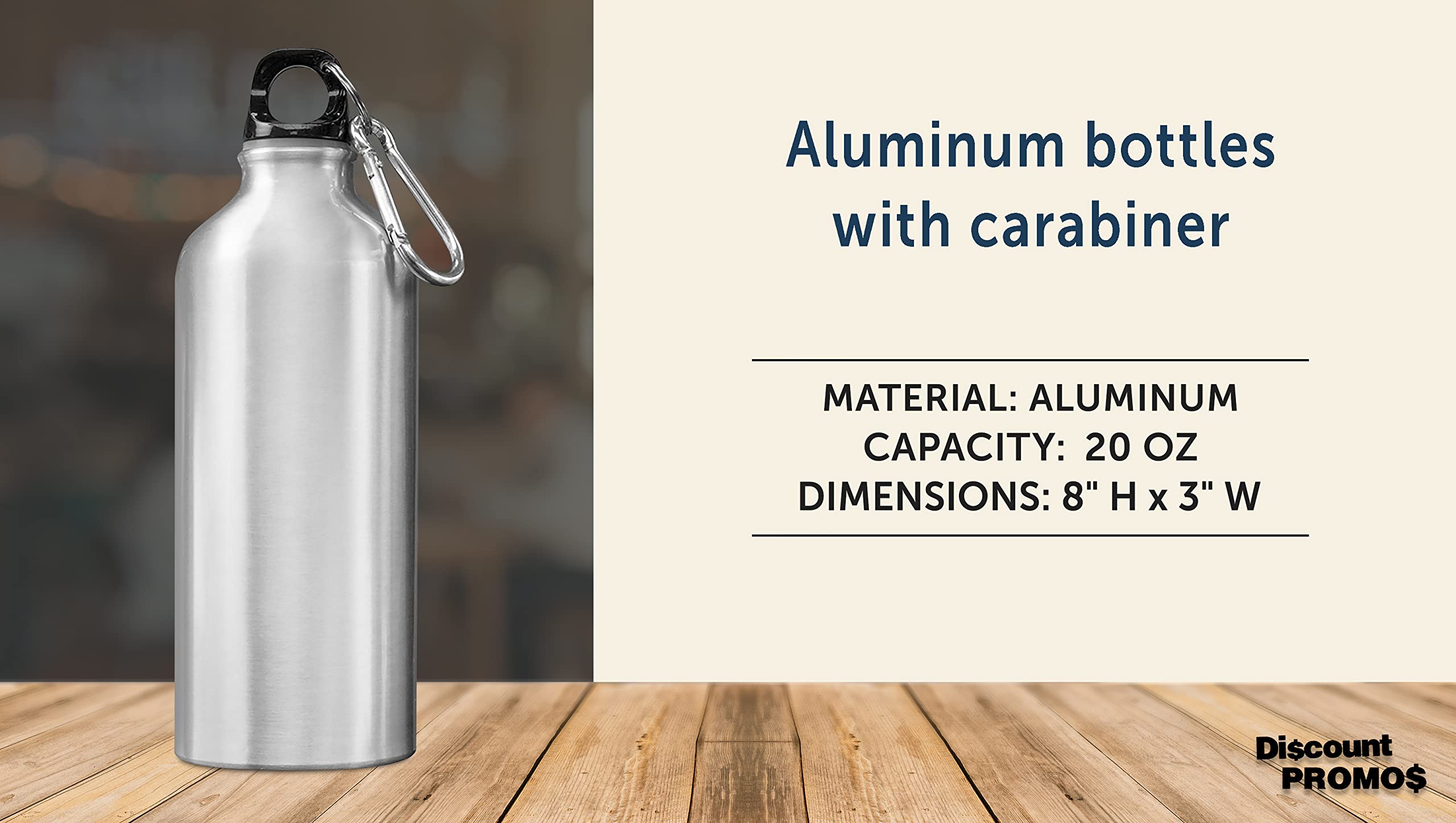 20 oz Aluminum Water Bottles Set of 10 - Bulk Pack Insulated Reusable Sports Bottles for Gym, Hiking, Camping & Outdoor Activities - BPA Free Silver Water Bottles - Perfect for Workouts, Travel & Daily Hydration