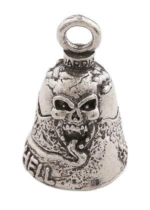 Highway to Hell Guardian Biker Bell with Hanger - Motorcycle Safety Accessory for Harley, Cruiser & Chopper Bikes - Perfect for Road Trips & Urban Commuting