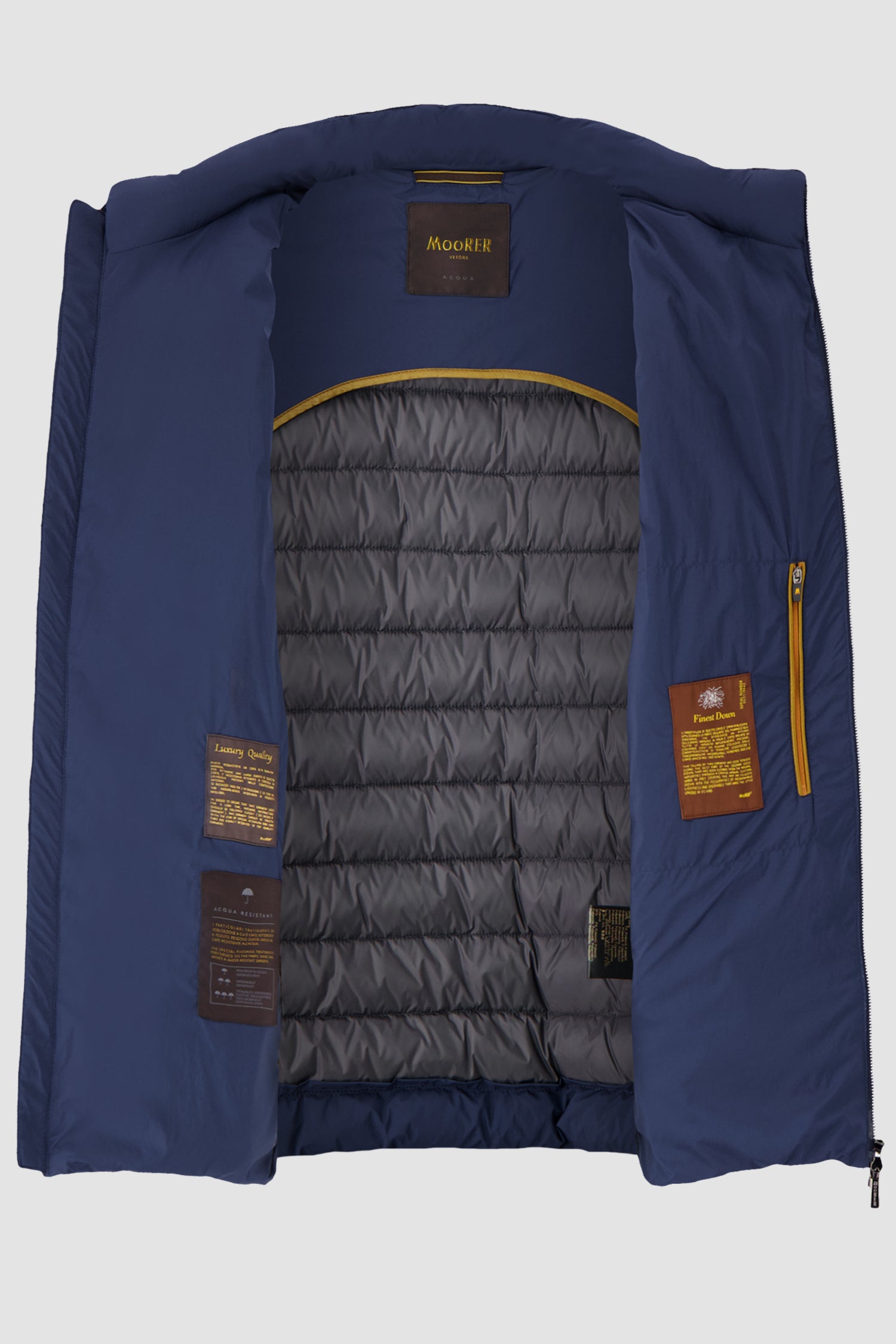 Moorer Denim CALAF S3 Vest for Men - Stylish & Durable Denim Jacket - Perfect for Casual Outfits, Outdoor Adventures & Streetwear Fashion