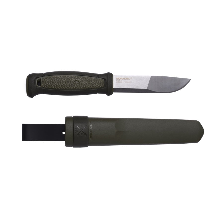 MoraKniv Kansbol Outdoor Survival Knife with Sheath - Perfect for Camping, Hunting, and Bushcraft Activities