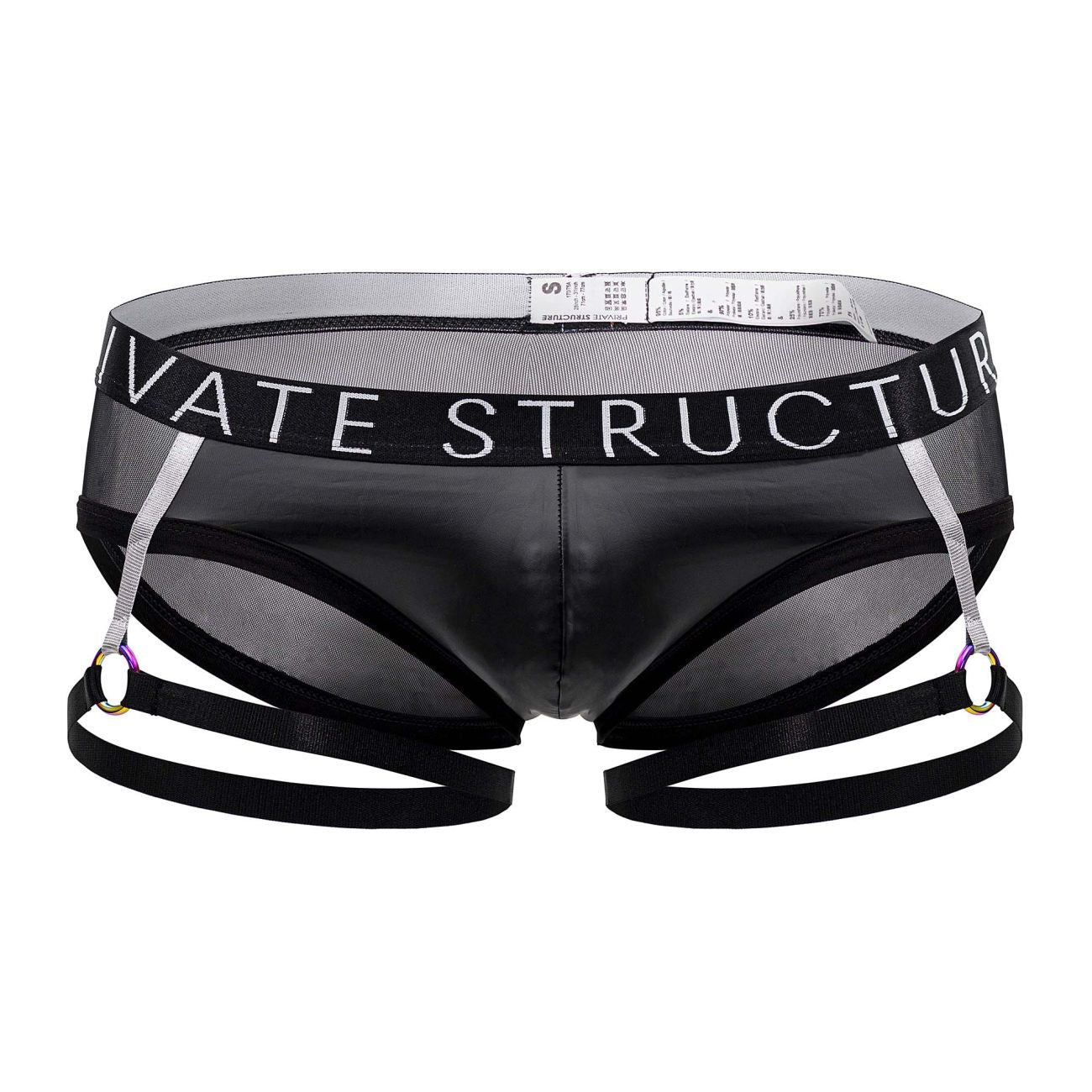 Private Structure Alpha Low Waist Garter LCUT4419 - Sexy Lingerie for Women, Comfortable Stretchable Garter Belt - Perfect for Date Night, Bridal Shower & Boudoir Photography