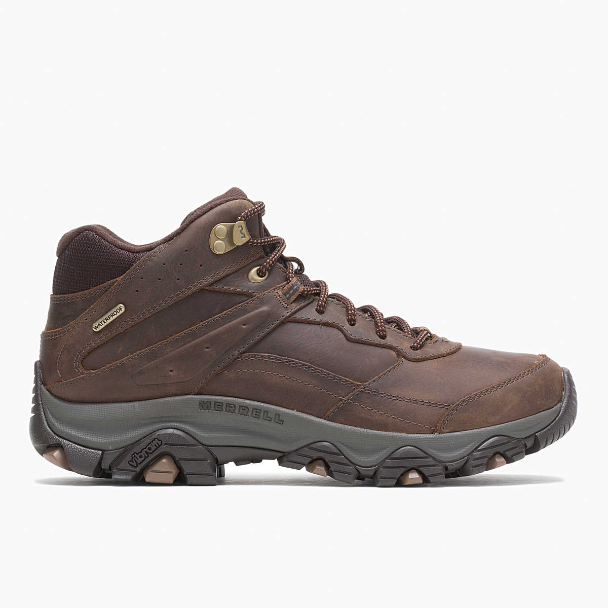 Men's Moab Adventure 3 Mid Waterproof Wide Width Hiking Boots - Durable Outdoor Shoes for Trail Walking, Camping & Backpacking