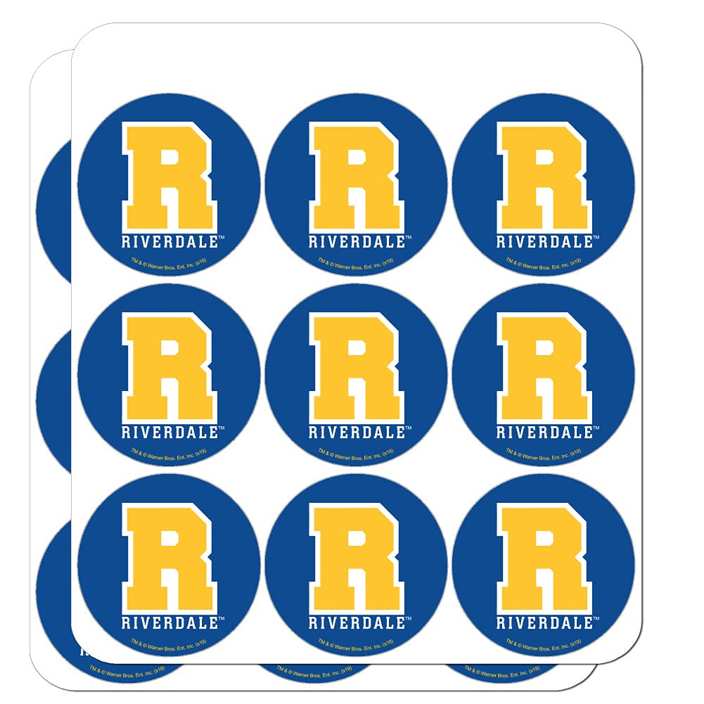 Riverdale Varsity Letter Planner Stickers - Decorative Scrapbooking Supplies for Bullet Journals, DIY Crafts, and School Planners - Perfect for Scrapbook Albums, Planner Decorations, and Craft Projects