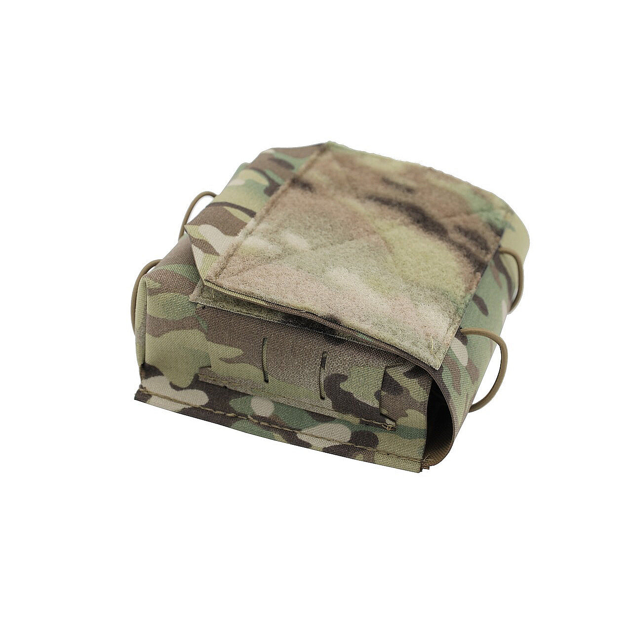 Esstac Admin Lidded GP Pouch with 4 Long Malice Clips - Tactical MOLLE Utility Pouch for Military, Hiking & Outdoor Gear Organization