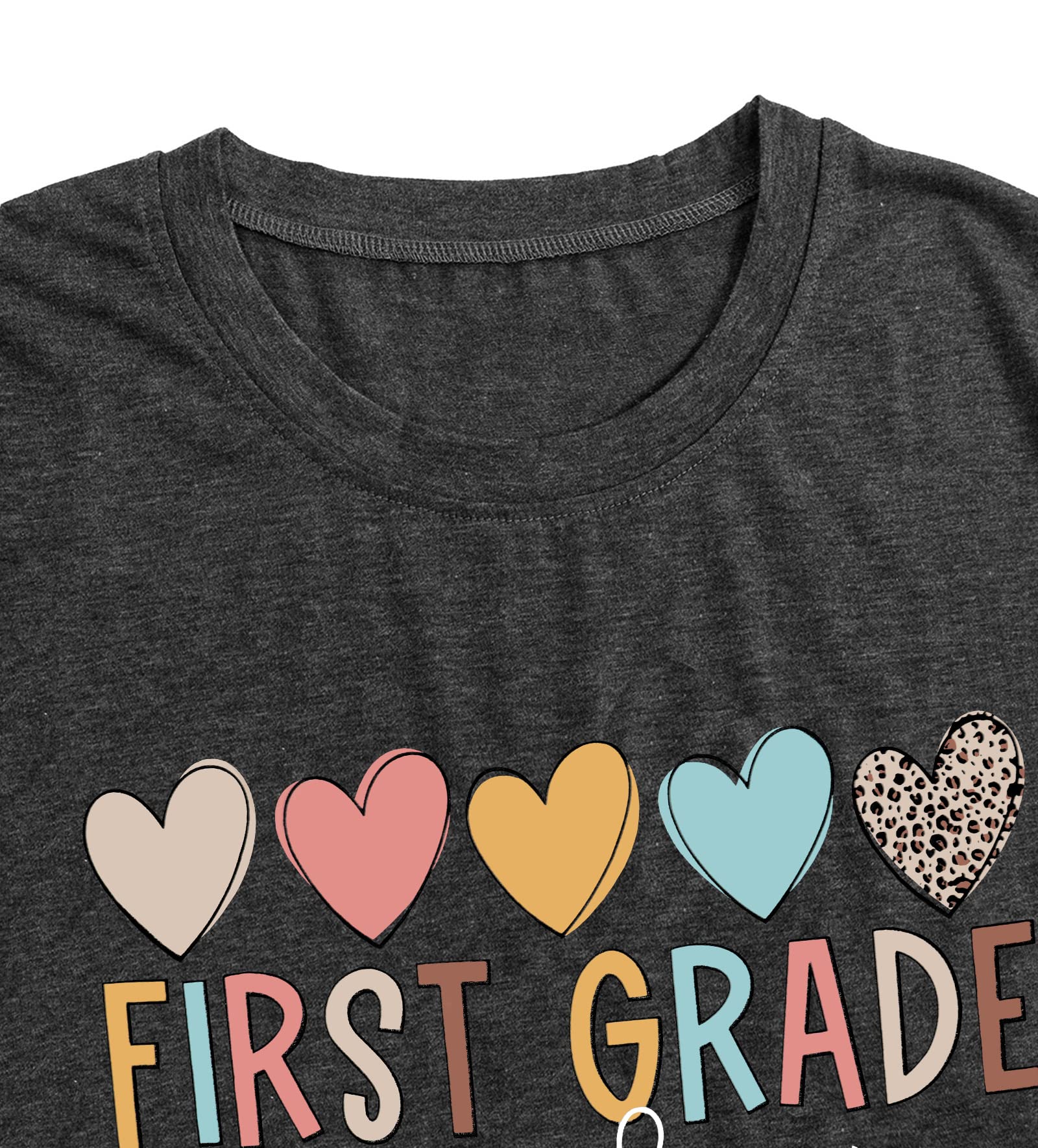 Funny Teacher T-Shirts for Women - Short Sleeve Graphic Printed Blouse | Perfect Teacher Appreciation Gift & Casual School Wear