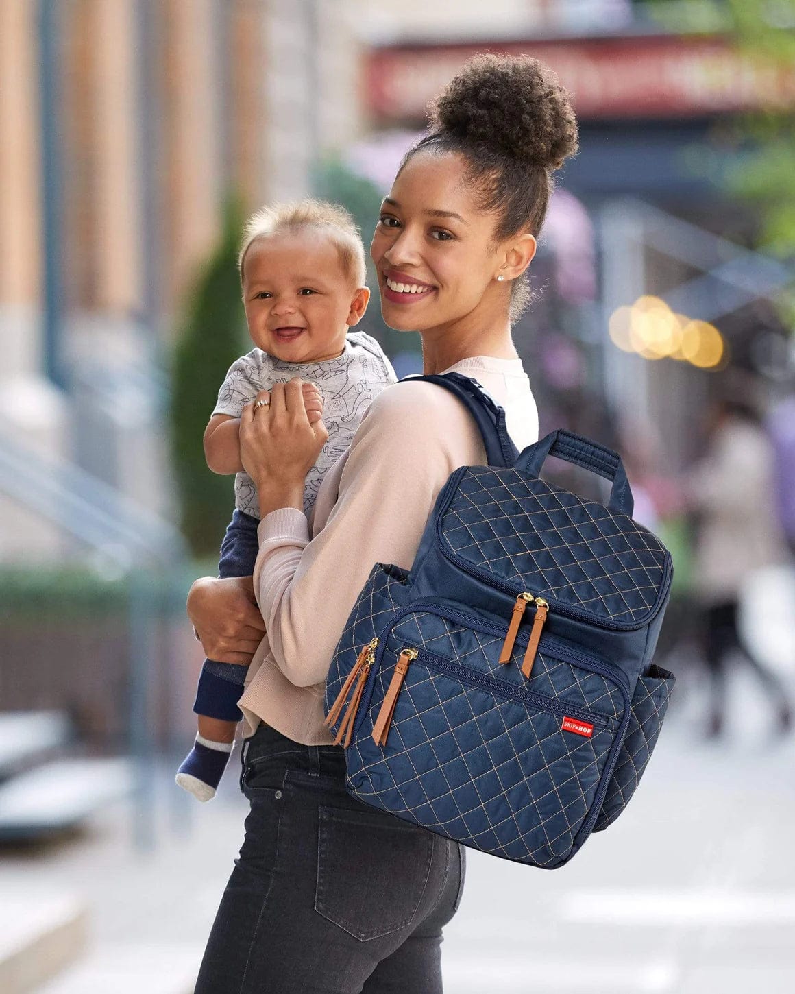 Skip Hop Forma Backpack - Stylish & Functional Diaper Bag for Parents - Perfect for Daycare, Travel & Everyday Use