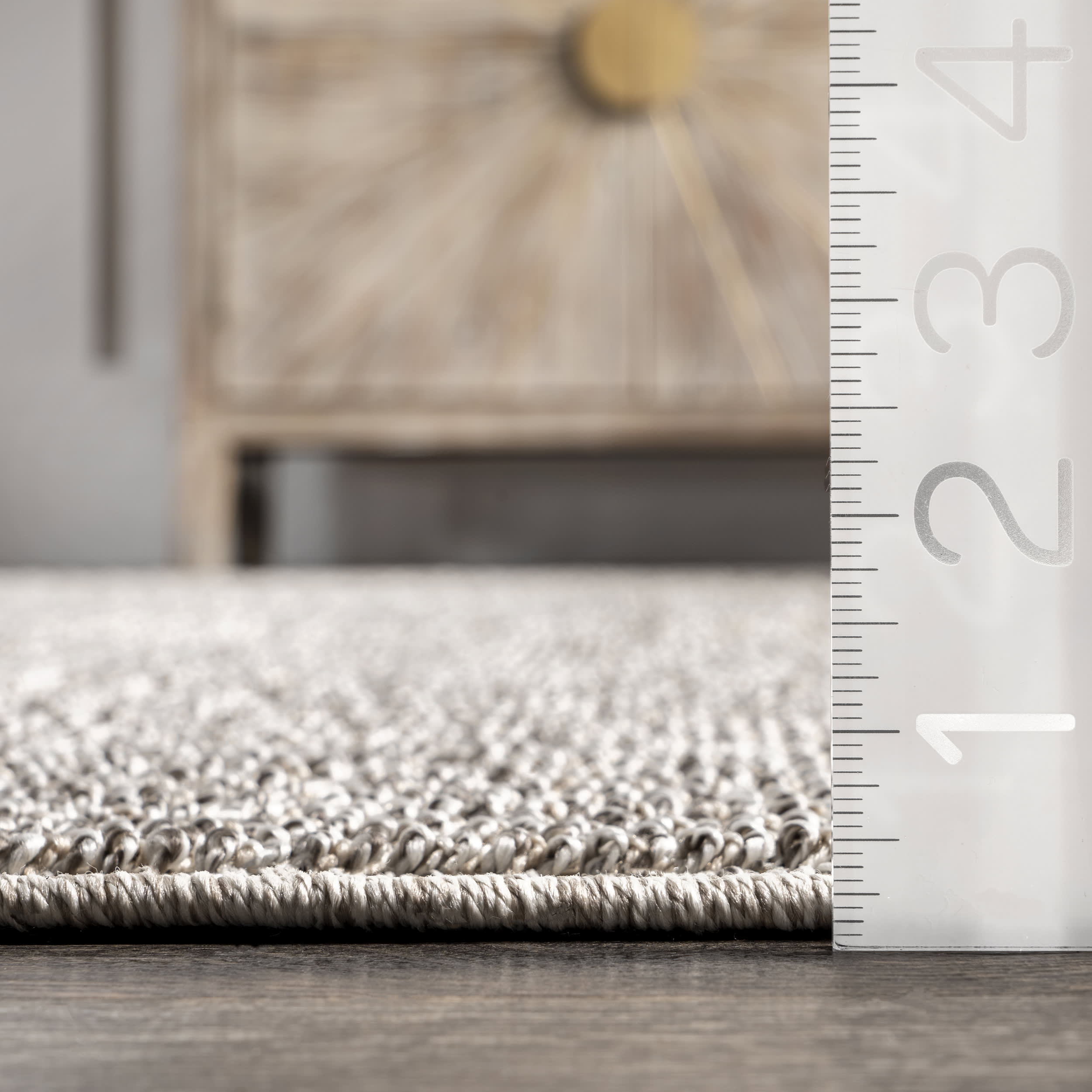 Premium Alexa Trellis Indoor/Outdoor Rug - Soft & Durable Beige Area Rug for Living Room, Patio, Deck - Water & Stain Resistant - Easy to Clean - Perfect for Home & Garden Decor