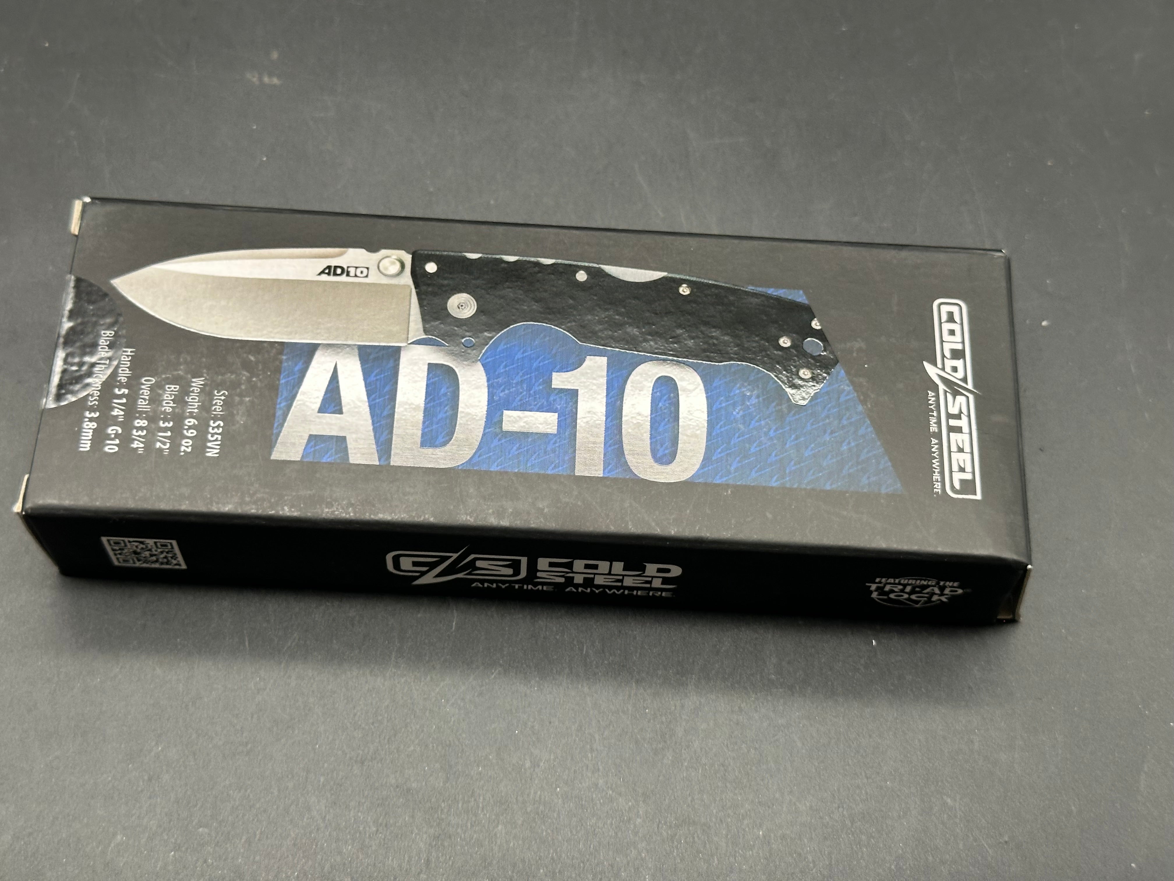 Cold Steel AD-10 Folding Knife - 3.5