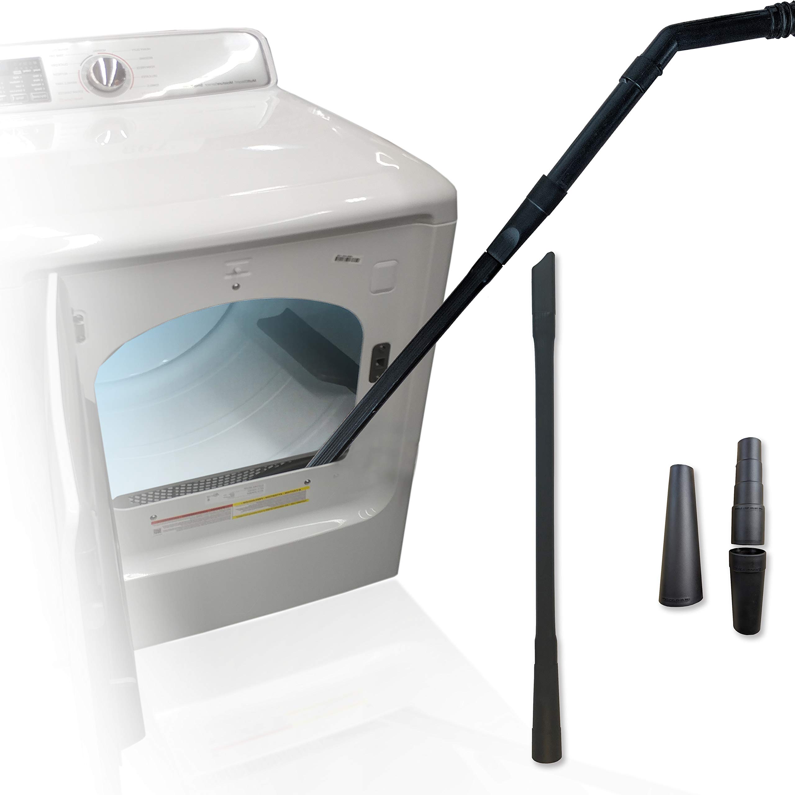 Flexible Long Crevice Tool for Shark Navigator Lift Away Vacuum - Dryer Lint Trap Cleaner & Auto Detailing Attachment | Perfect for Tight Spaces, Home Cleaning & Car Detailing