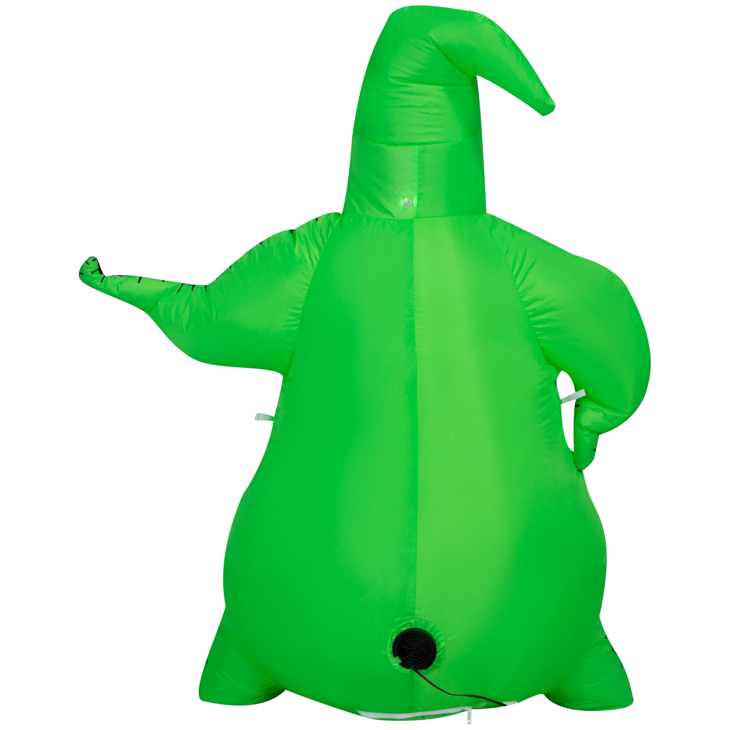 Gemmy 3.5ft Airblown Inflatable Green Oogie Boogie Disney Halloween Decor - Perfect for Yard, Garden, and Party Decorations