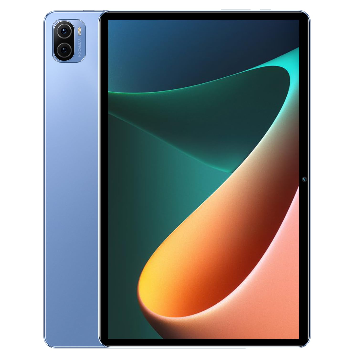 Echoamo 10 inch Android Tablet 2023 - Octa-Core Processor, 256GB Storage, 8GB RAM, 24MP Camera, 8000mAh Long Battery Life - Blue | Perfect for Online Learning, Business Meetings & Entertainment