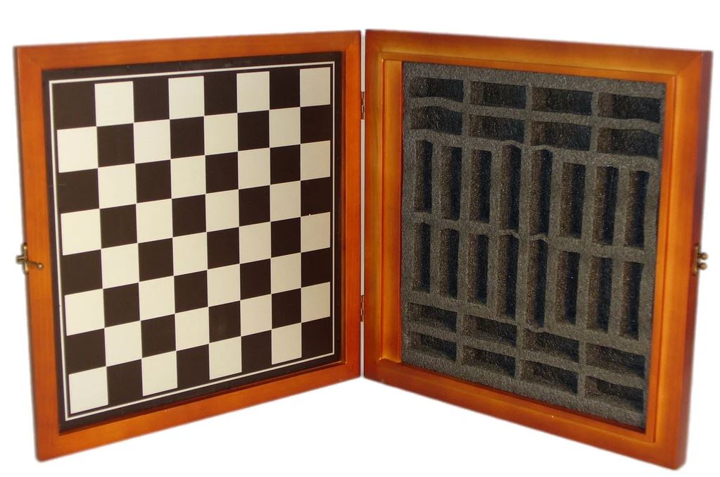 Premium Wooden Chess Set with Cat & Dog Figurines - Perfect for Family Game Nights & Home Decor