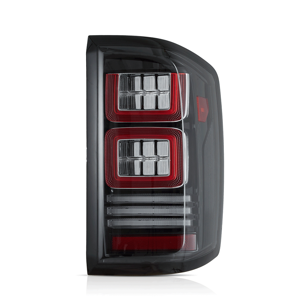 2014-2018 Chevrolet Silverado LED Tail Light Assembly with Dynamic Welcome Lighting - Upgrade for Enhanced Visibility & Style (Perfect for Night Driving & Custom Truck Mods)