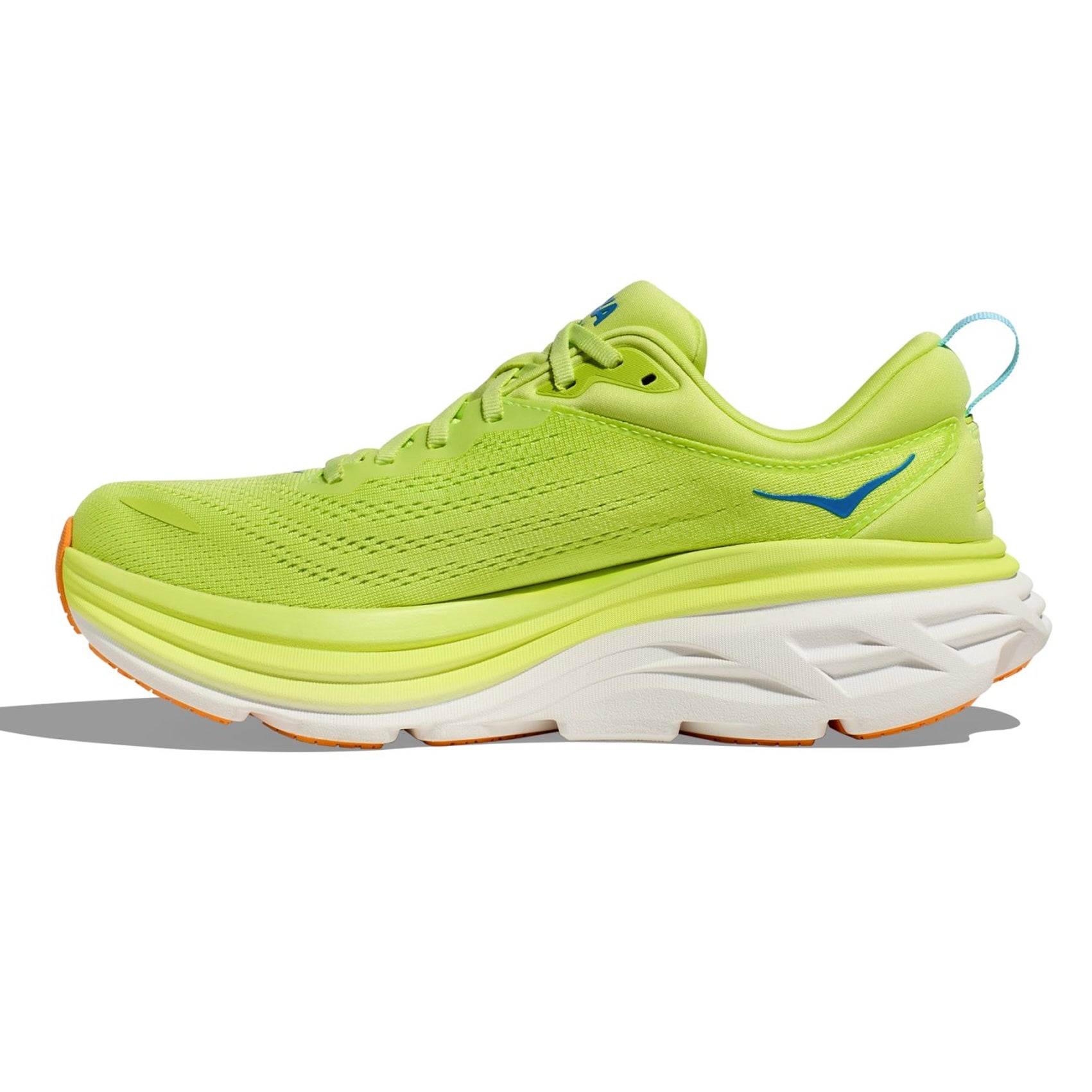 HOKA Bondi 8 Running Shoes for Men - Lightweight Cushioned Sneakers for Long Distance Running, Walking & Everyday Wear - Ideal for Road Running, Gym Workouts & Casual Comfort