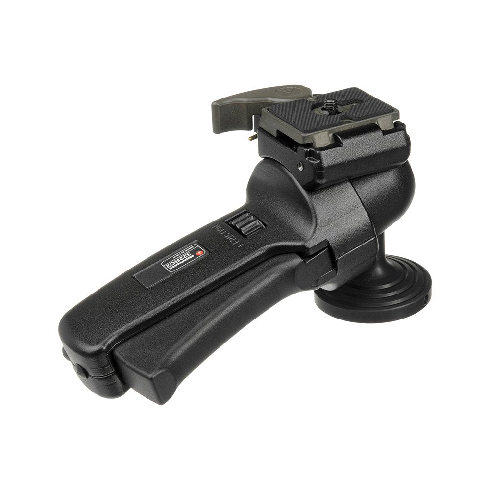 Manfrotto 322RC2 Professional Ball Head Tripod Mount with 200PL-14 Quick Release Plate & 322RA Adapter - Perfect for DSLR Cameras, Video Shooting, and Outdoor Photography