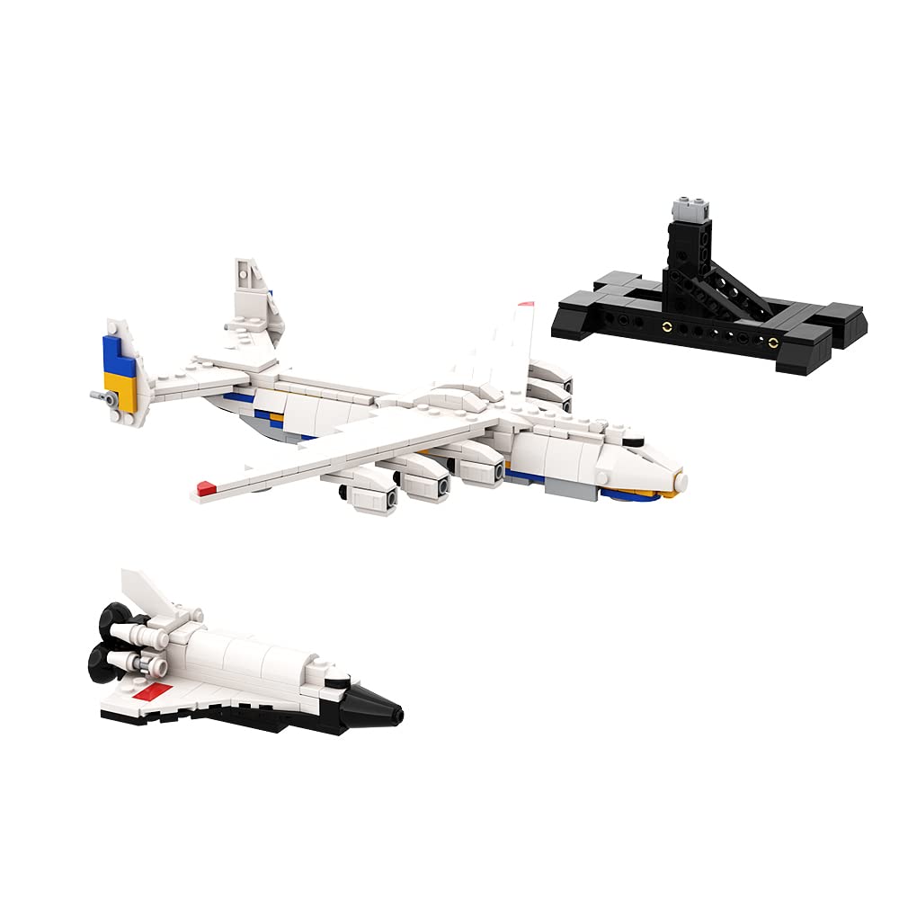 635-Piece Antonov An-225 Mriya Building Block Set - Military Aircraft Model Construction Kit - Educational STEM Toy for Adults & Kids - Perfect for Collectors, Aviation Enthusiasts & Classroom Learning