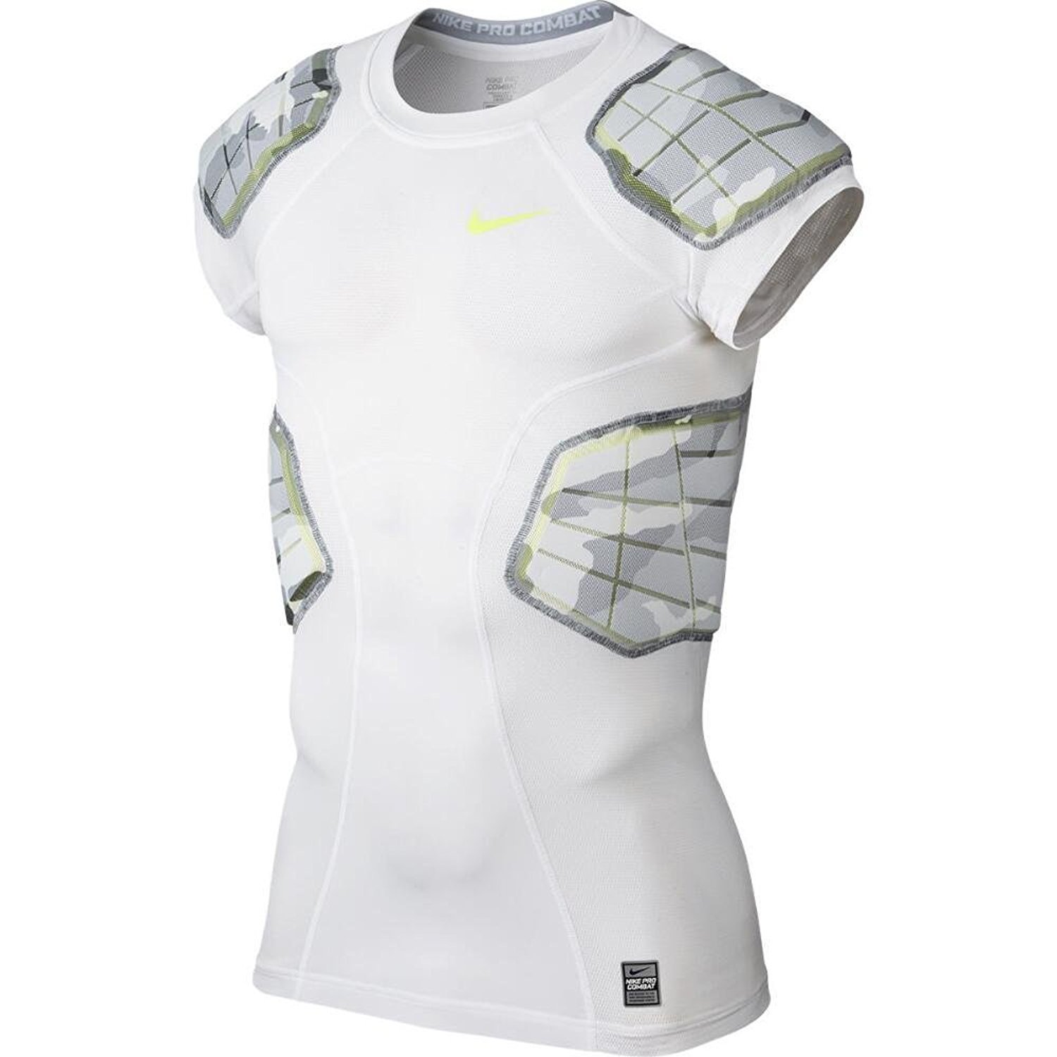 Nike PRO Hyperstrong 4-PAD CAMO Compression Shirt for Men - High-Performance Workout & Training Top for Football, Basketball & Gym