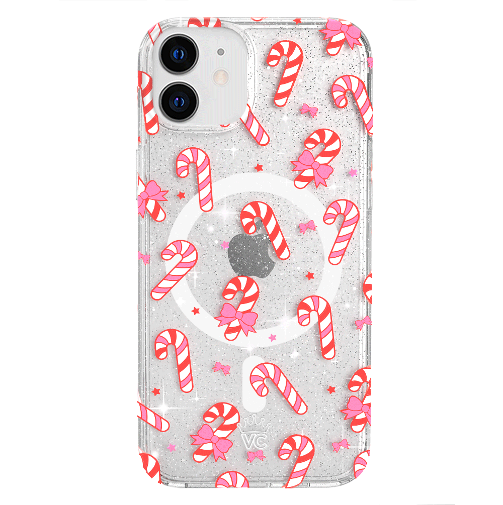Peppermint Princess Cute Floral iPhone Case - Trendy Protective Phone Cover for iPhone 13/14/15 Pro Max - Perfect Gift for Women & Girls (Home, Office, Travel Use)