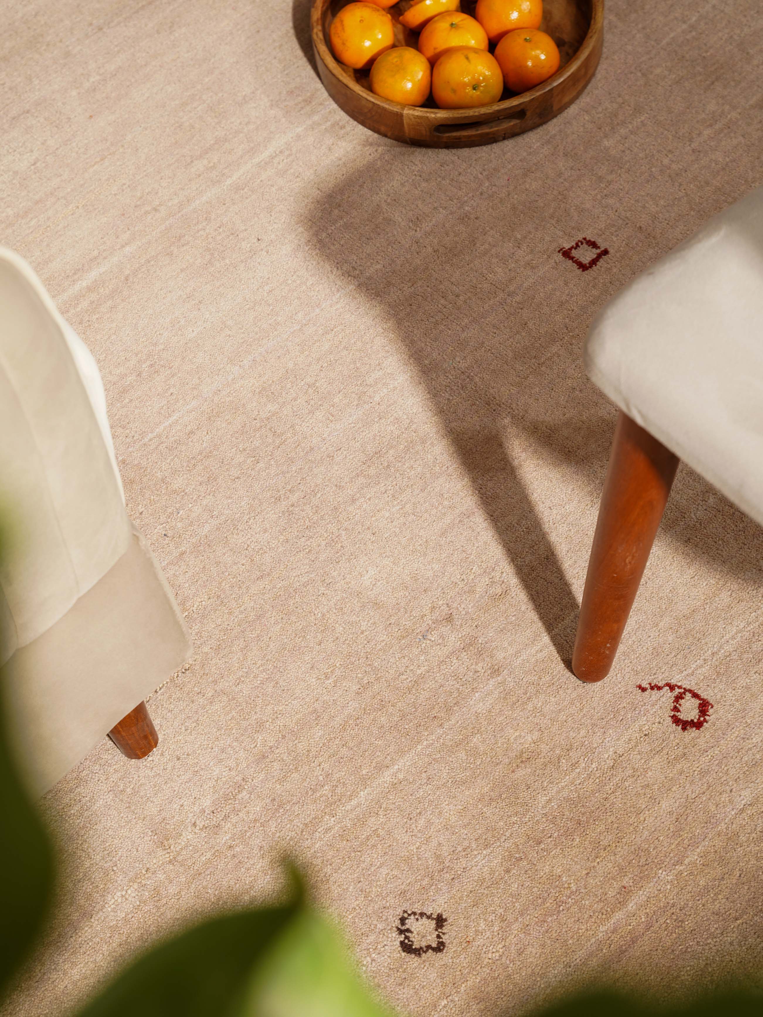 Prism Premium Hand-Knotted Wool Rug - Soft & Durable for Living Room, Bedroom, or Office Decor