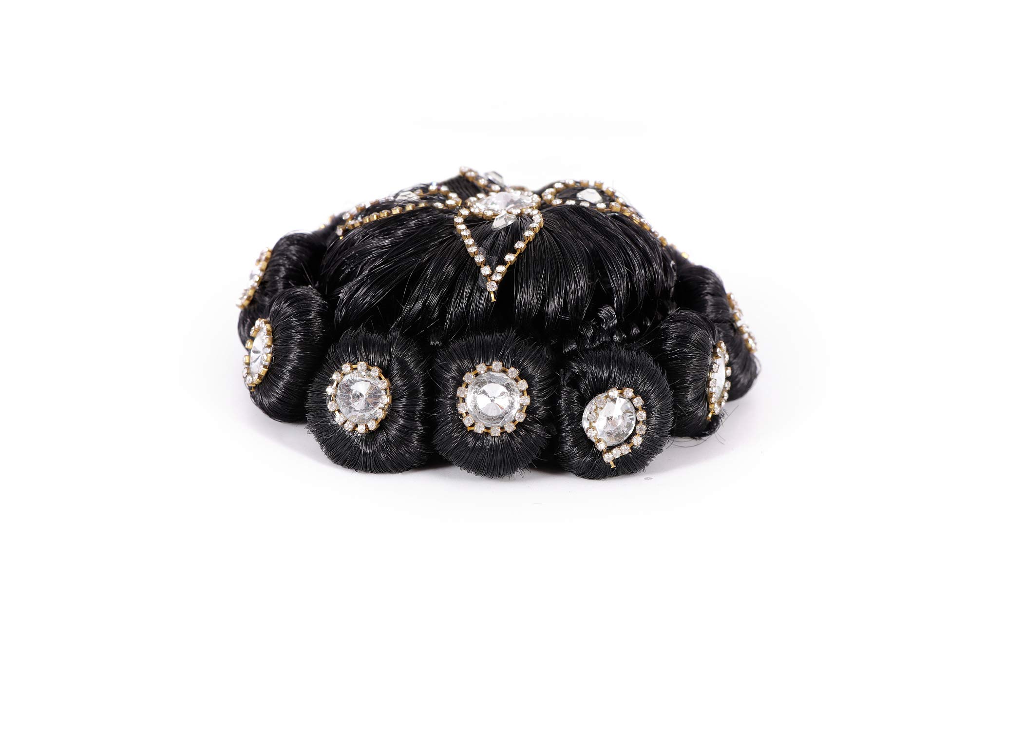 Shivarth Artificial Juda Hair Accessories for Women & Girls | Stone Work Bridal Hair Jewelry | Wedding & Festival Hair Extensions | Perfect for Indian Weddings, Festivals & Special Occasions