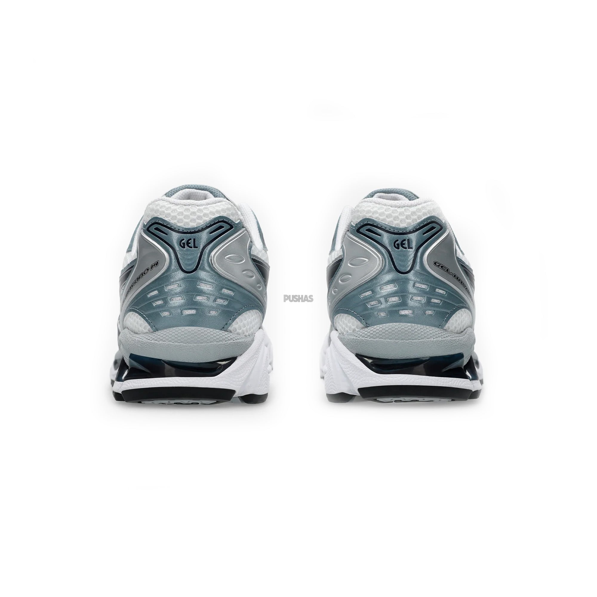 ASICS Gel Kayano 14 Running Shoes for Men & Women - White Fjord Grey (2024) - Lightweight Cushioned Sneakers for Jogging, Gym Workouts & Daily Walking
