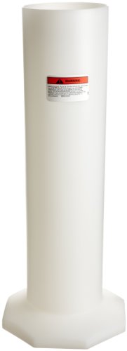 SP Bel-Art Polyethylene Pipette Jar (6 x 24 Inches) - Ideal for Cleanware Pipette Rinsing System (F17130-0024) | Perfect for Laboratory Pipette Cleaning & Storage