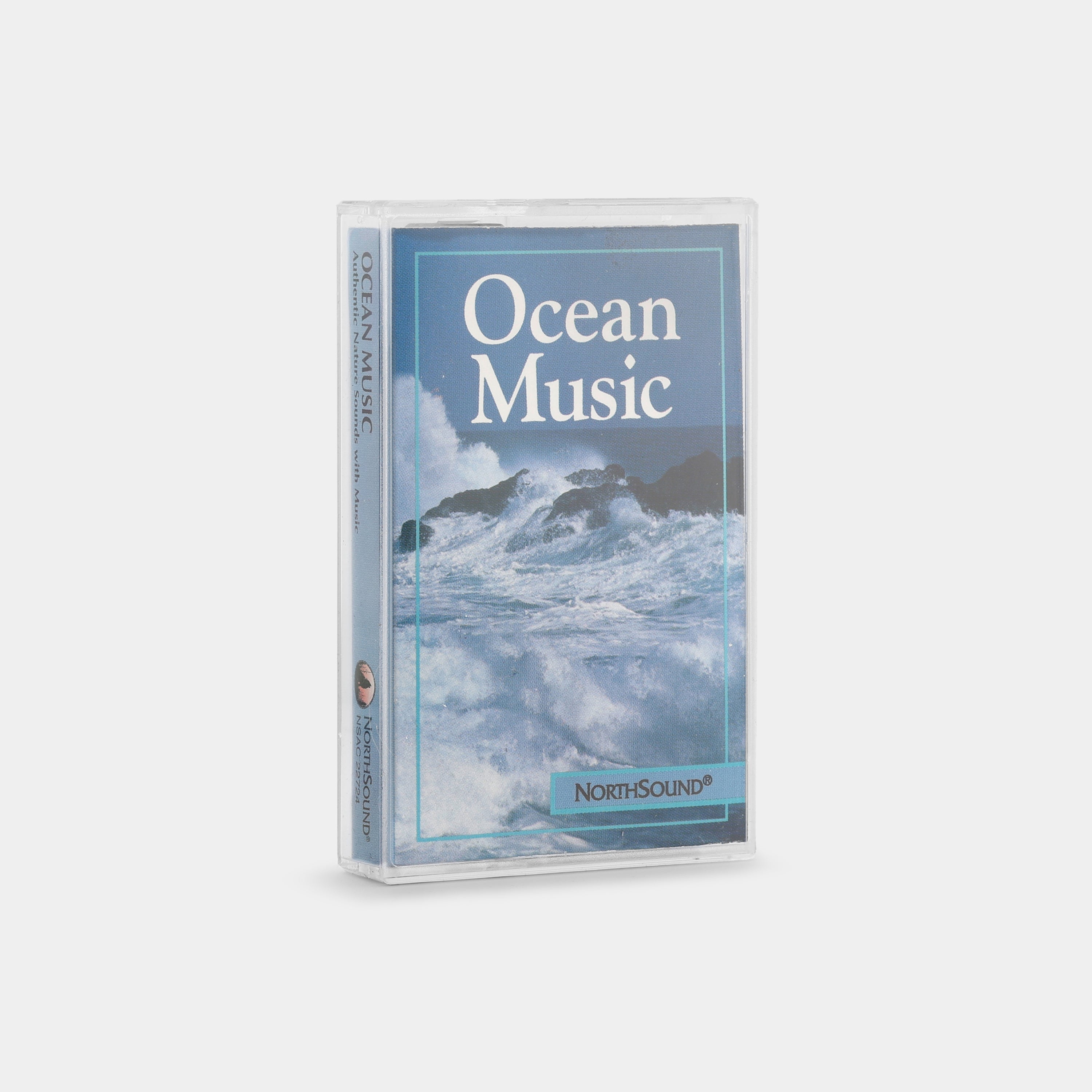 Chuck Lange Ocean Music Cassette Tape - Relaxing Nature Sounds for Meditation, Yoga & Sleep - Vintage Audio Nostalgia Gift for Music Lovers