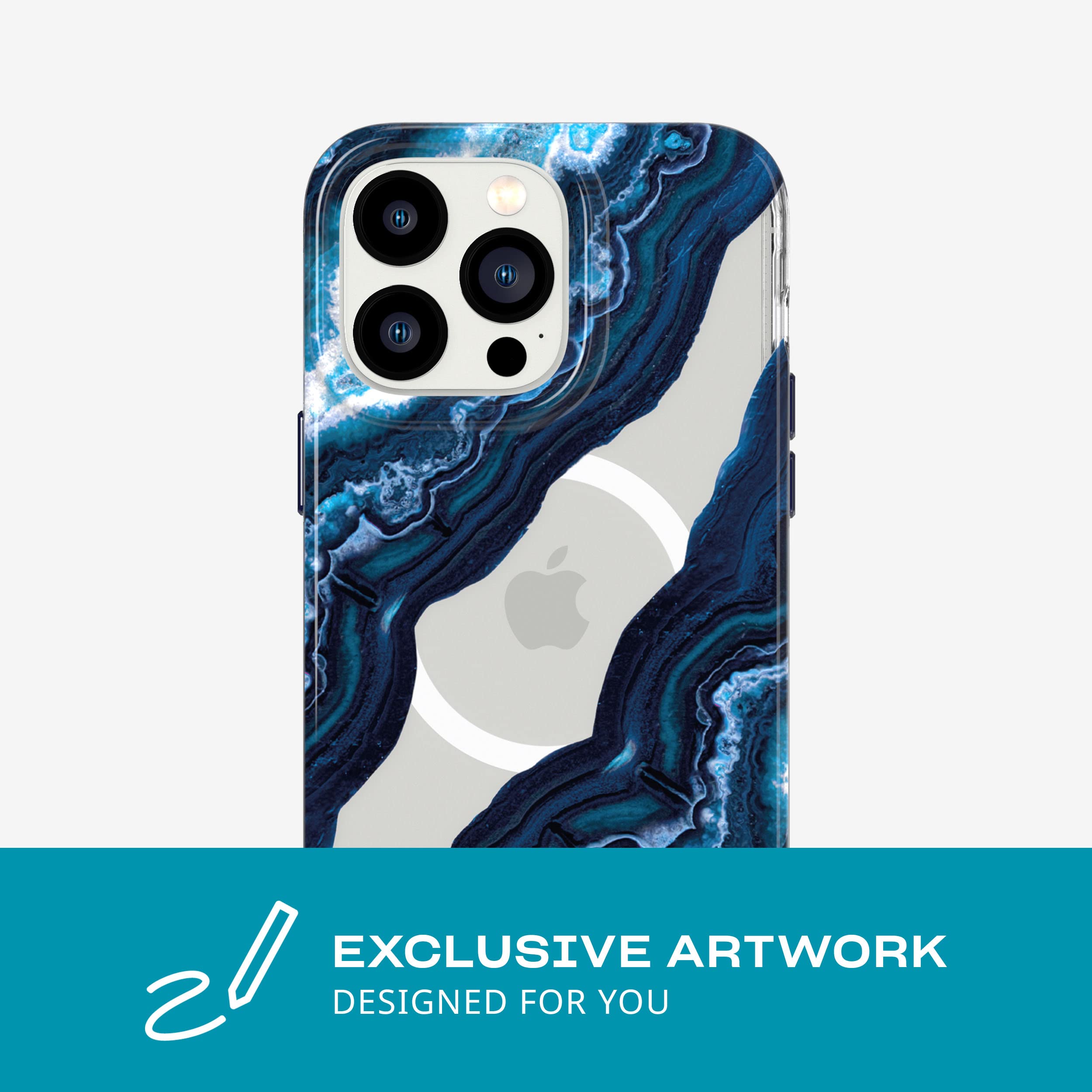 Tech21 iPhone 14 Pro Max Evo Art MagSafe Compatible Case - Premium Protective Cover with Exclusive Designs, Scratch Resistant & 12ft Drop Protection - Perfect for Everyday Use, Travel & Outdoor Activities