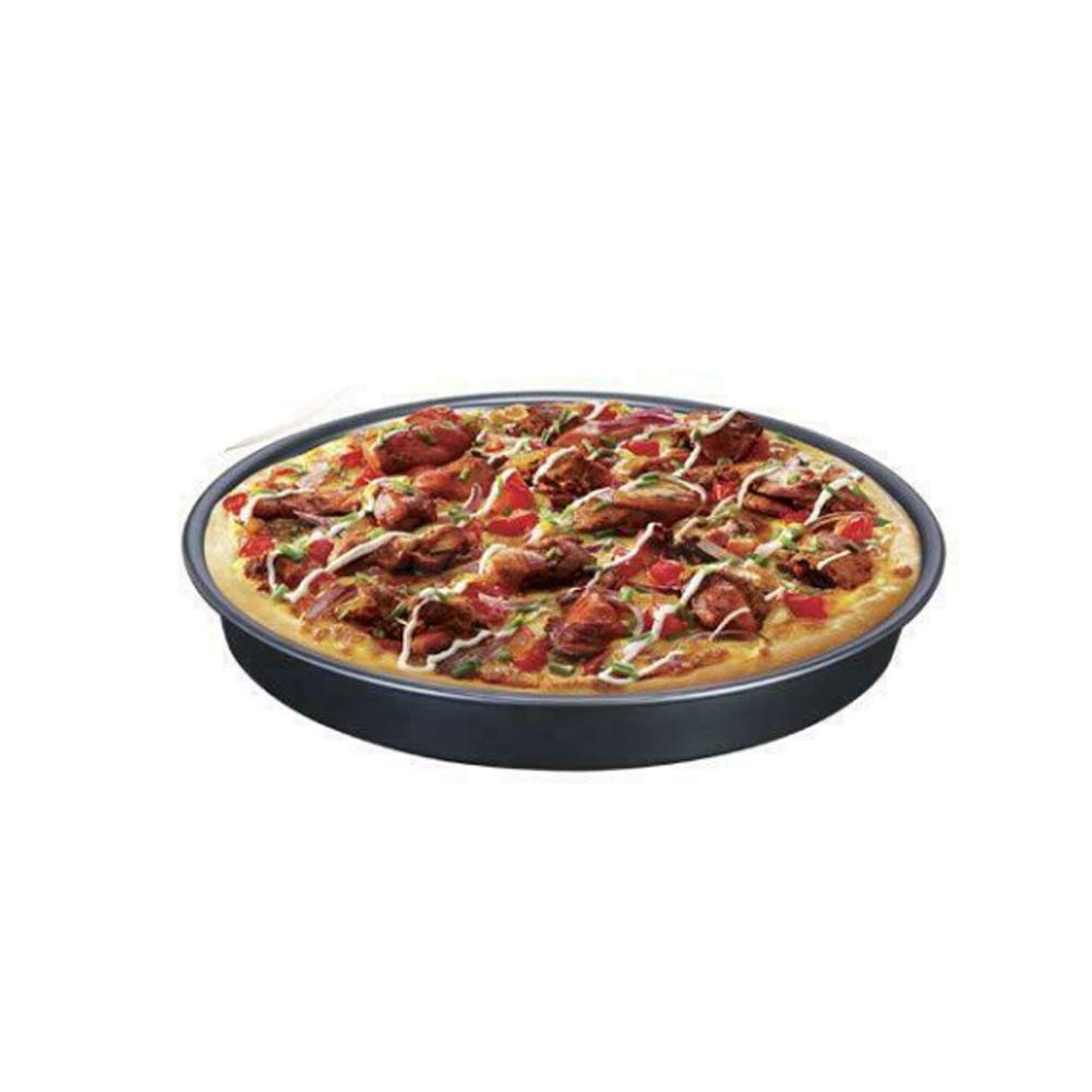 2-Piece Universal Air Fryer Accessory Set - Stainless Steel Pizza Pan & Baking Cake Barrel for Gourmia - Perfect for Cooking, Baking & Meal Prep