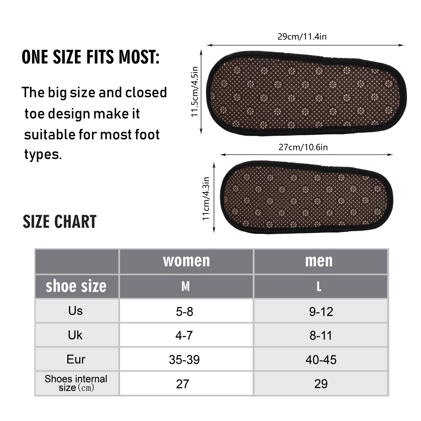 ALAZA Funny Baseball Sport Ball Slippers - Non-Slip Cotton House Shoes for Men & Women - Perfect for Home, Hotel, Spa, Bedroom & Travel