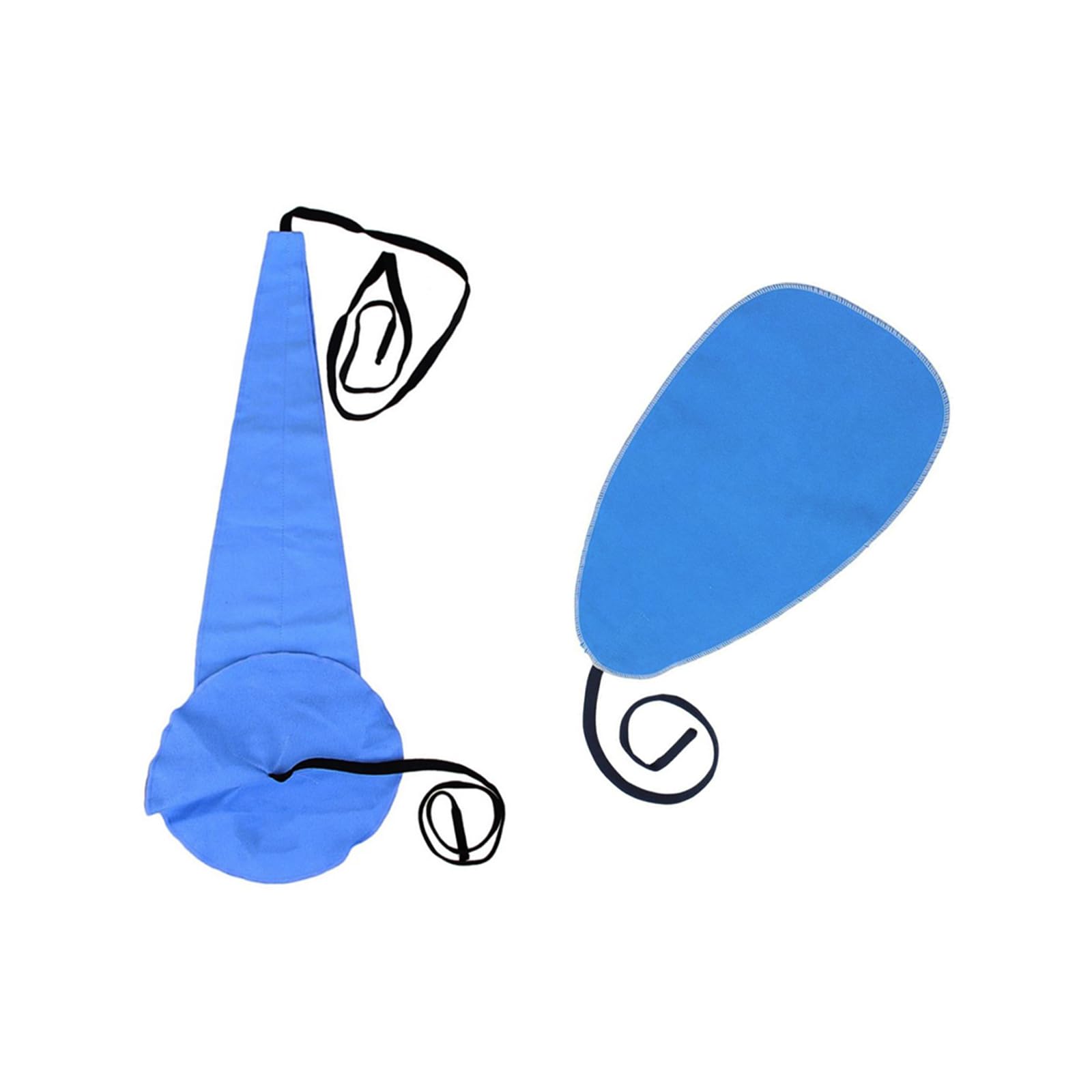 Blue Saxophone Cleaning Cloth - Silk Swab for Alto/Tenor Sax, Clarinet & Flute | Woodwind Care