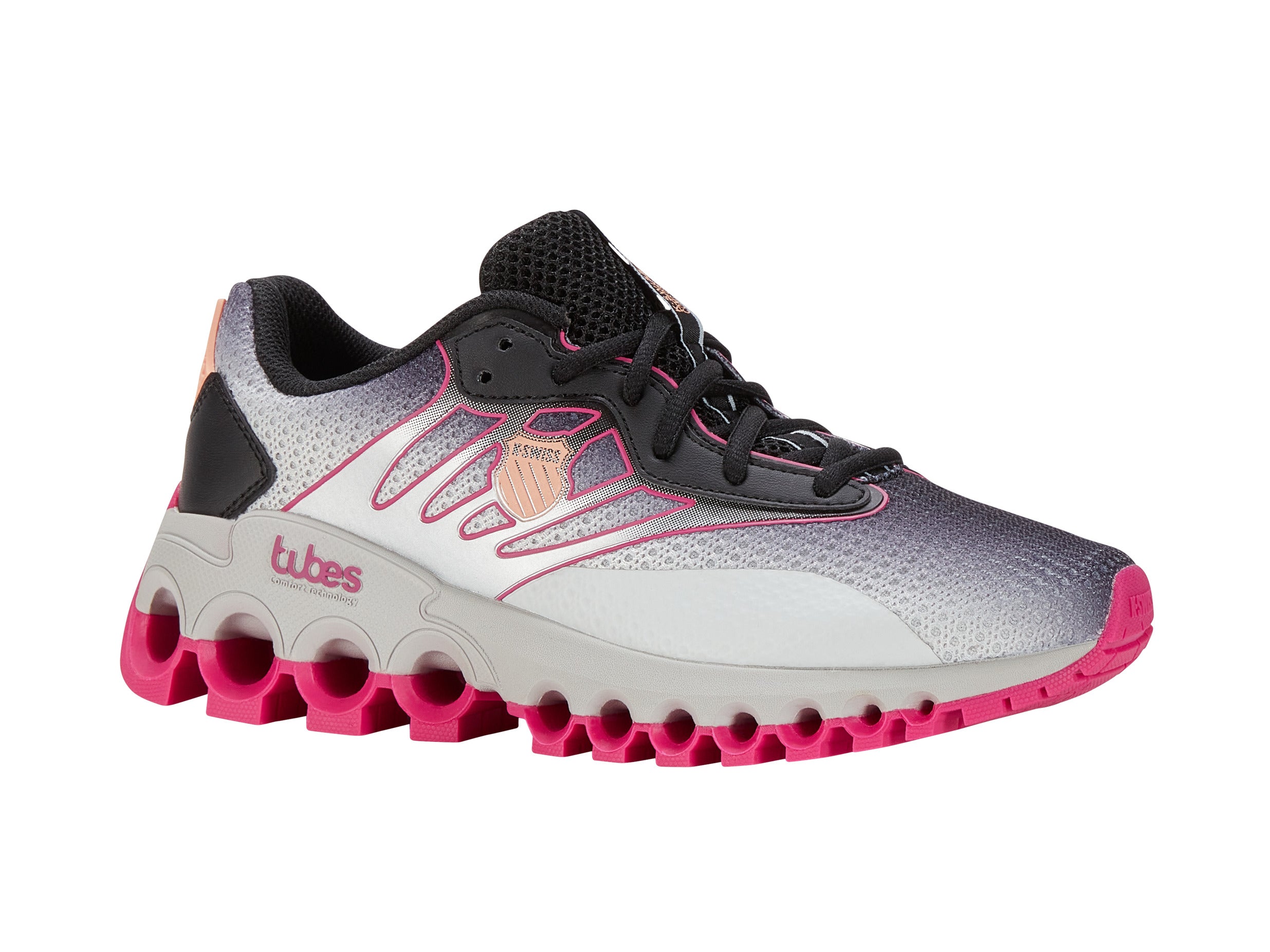 97924 056 M | Sport Tubes in Black, Dawn Blue & Fuchsia Purple - Perfect for Running, Gym & Outdoor Activities