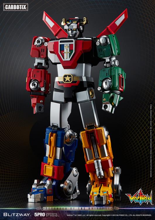 Blitzway Voltron: Defender of the Universe Carbotix Series Collectible Action Figure - Perfect for Display, Anime Fans & Sci-Fi Collectors