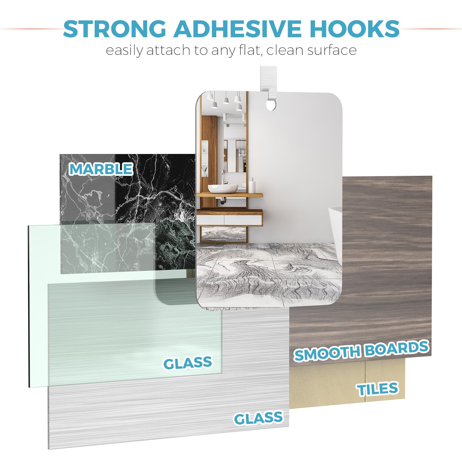 Fogless Shower Mirror 7.8