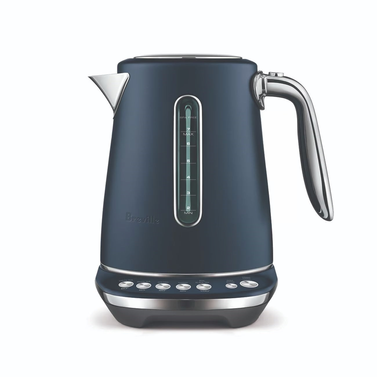 Breville Smart Kettle Luxe - Fast Boiling Electric Kettle with Temperature Control & Keep Warm Function - Perfect for Tea, Coffee & Pour Over Brewing at Home or Office