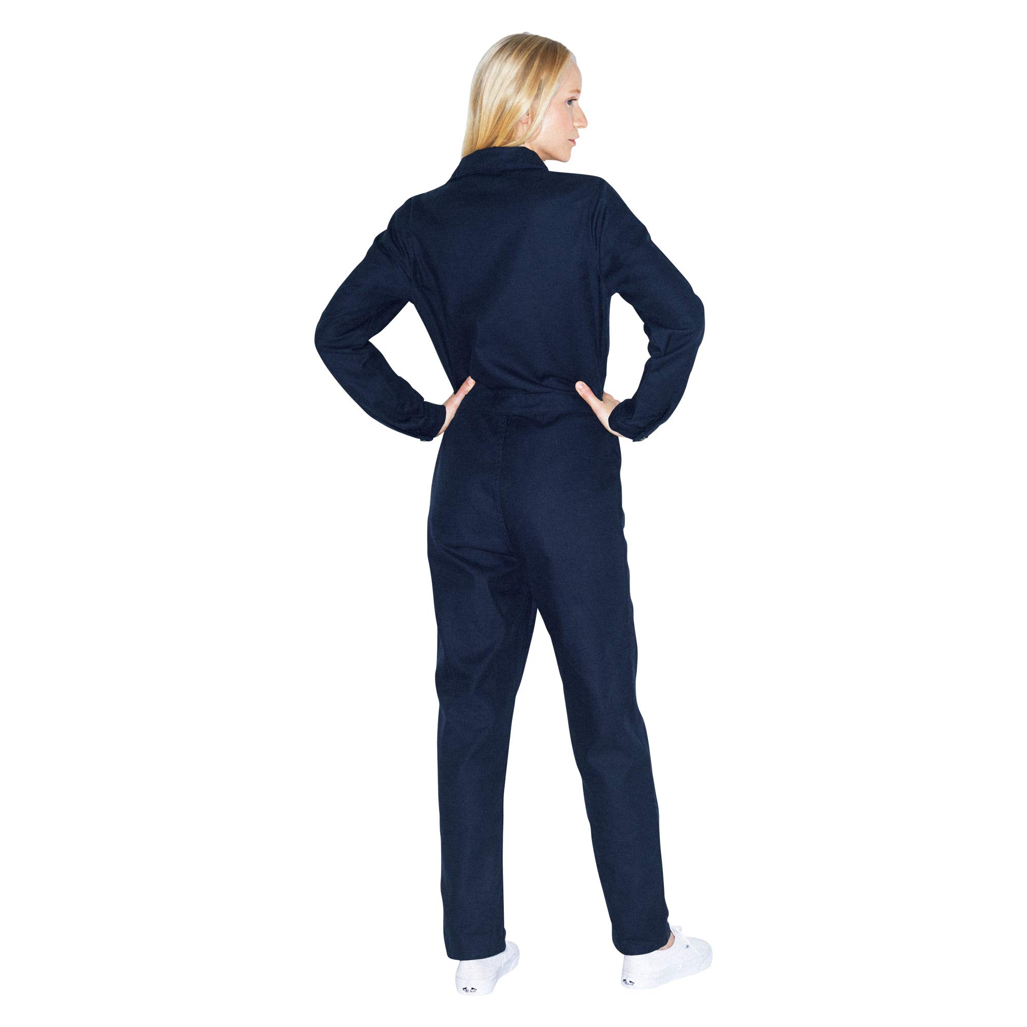 American Apparel Women's Long Sleeve Twill Coverall - Workwear Jumpsuit for Women | Durable & Stylish Coveralls for Work, Painting, Gardening & DIY Projects