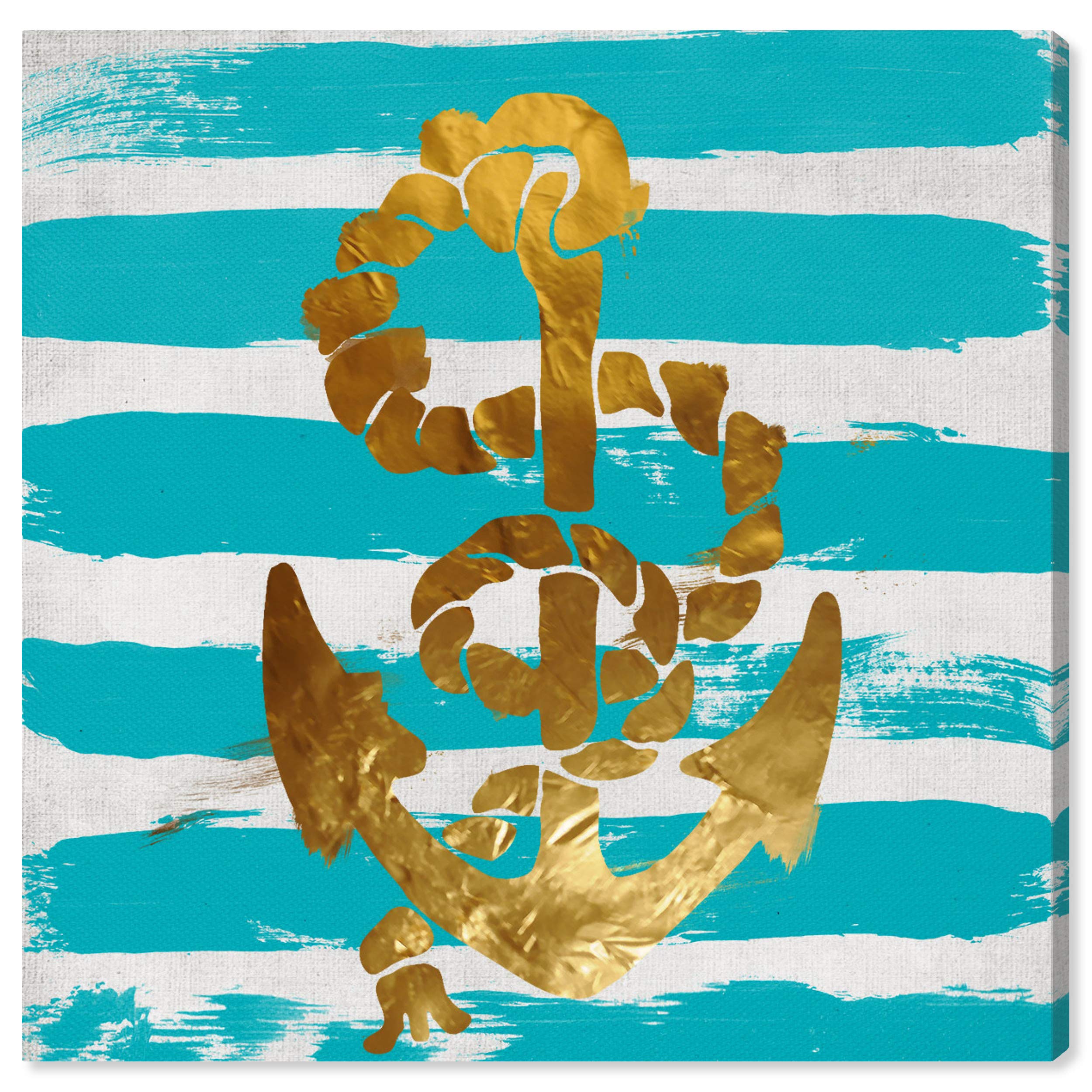 Nautical & Coastal Wall Art Canvas Prints - Anchor Home Décor by Oliver Gal Artist Co. | 12