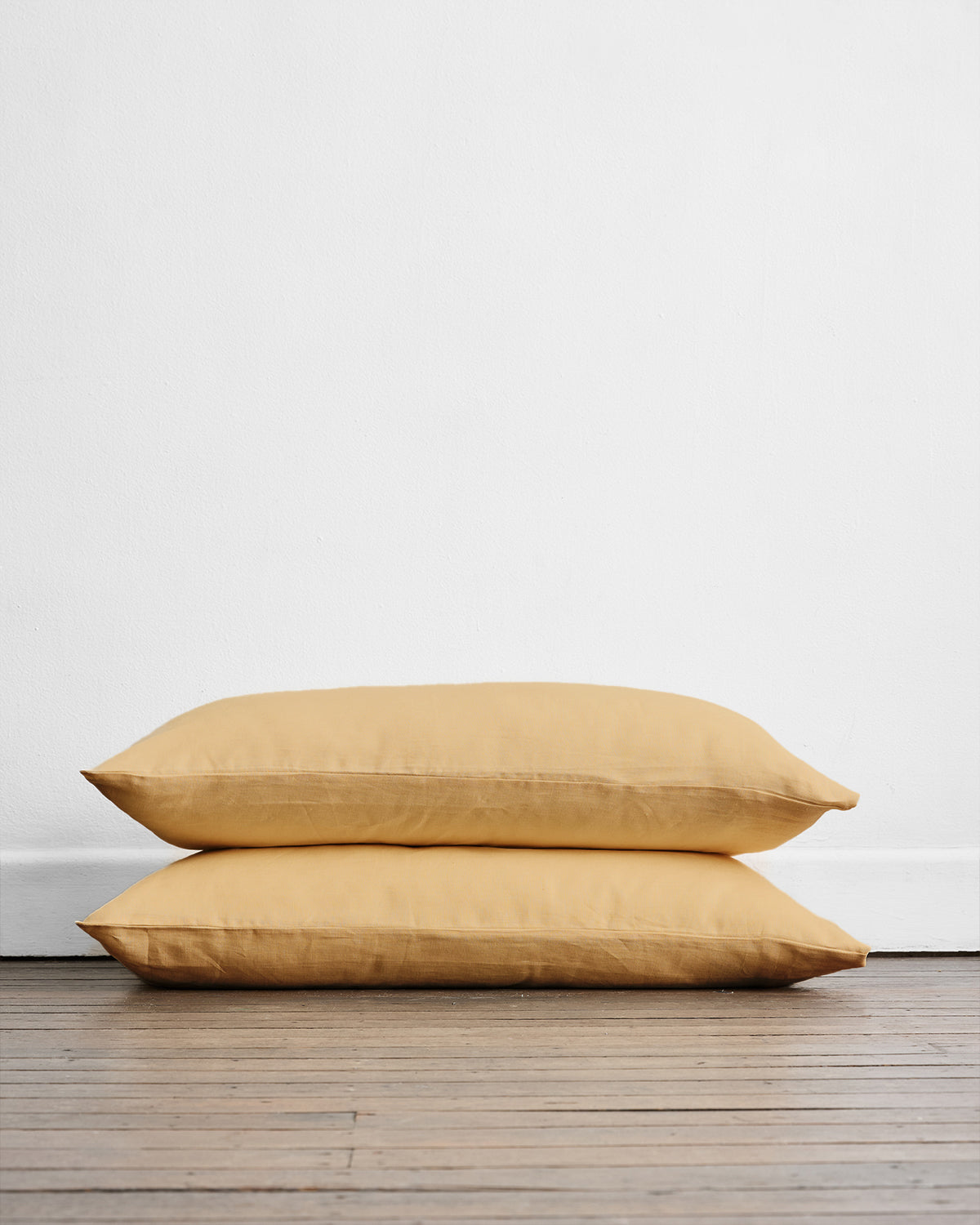 Premium 100% French Flax Linen King Size Pillowcases (Set of 2) - Breathable & Hypoallergenic Bedding for Luxury Hotels & Master Bedrooms