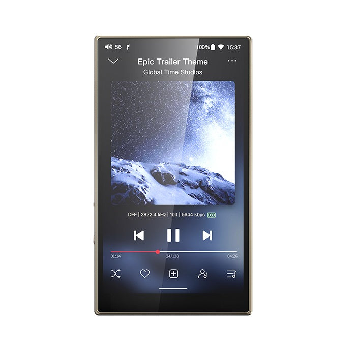 FiiO M21 Portable Hi-Res Audio Player with High-Resolution Music Playback - Perfect for Travel, Gym, and Audiophile Listening