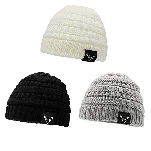 A 3 Pack Black & White & Light Grey