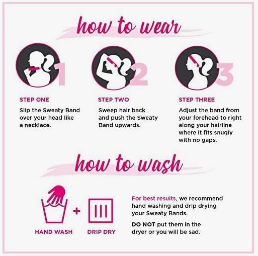 Non-Slip Velvet-Lined Headband for Women & Girls - Sweaty Bands Exercise Hairband with Butterfly 'Time to Fly' Design (1-Inch Wide) - Perfect for Yoga, Running, Workouts & Sports Activities