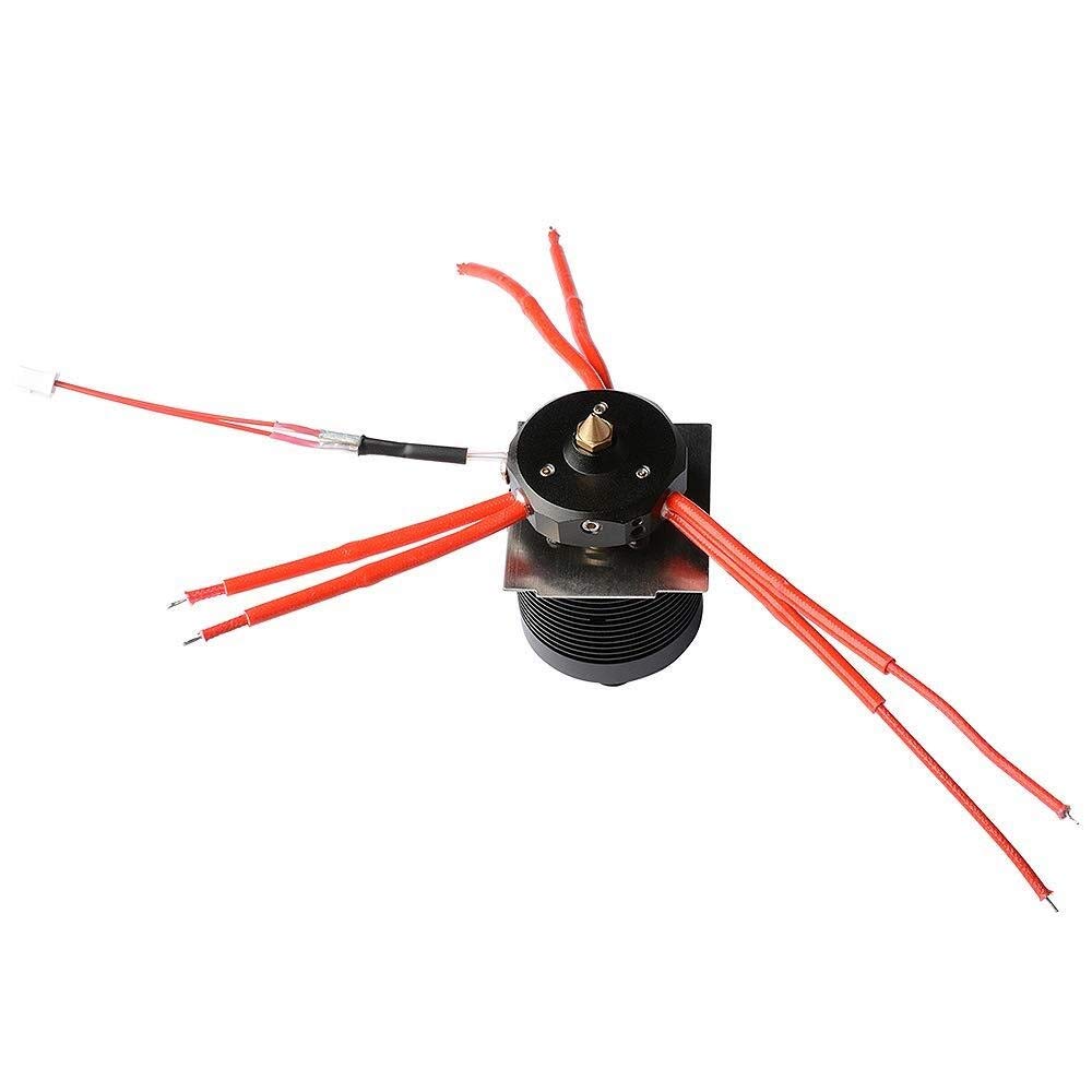 KXA 3-in-1 Out Hotend Kit for A10T/A20T 3D Printers - 1.75mm Filament, 0.4mm Nozzle Extruder - Prevents Clogging & Jamming - Perfect for Multi-Color Printing & Long 3D Printing Sessions