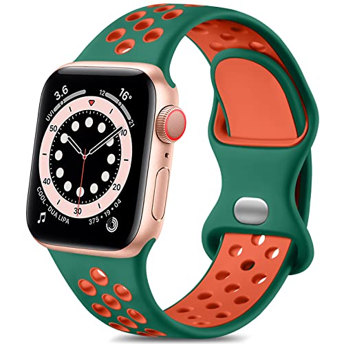 Pinegreen/Tangerine