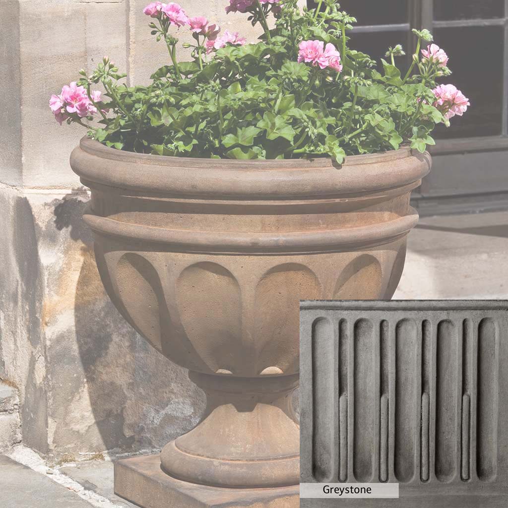 Campania International Augusta Urn - Elegant Outdoor Garden Urn for Flowers, Plants & Decor | Perfect for Patio, Porch, Cemetery & Memorial Displays