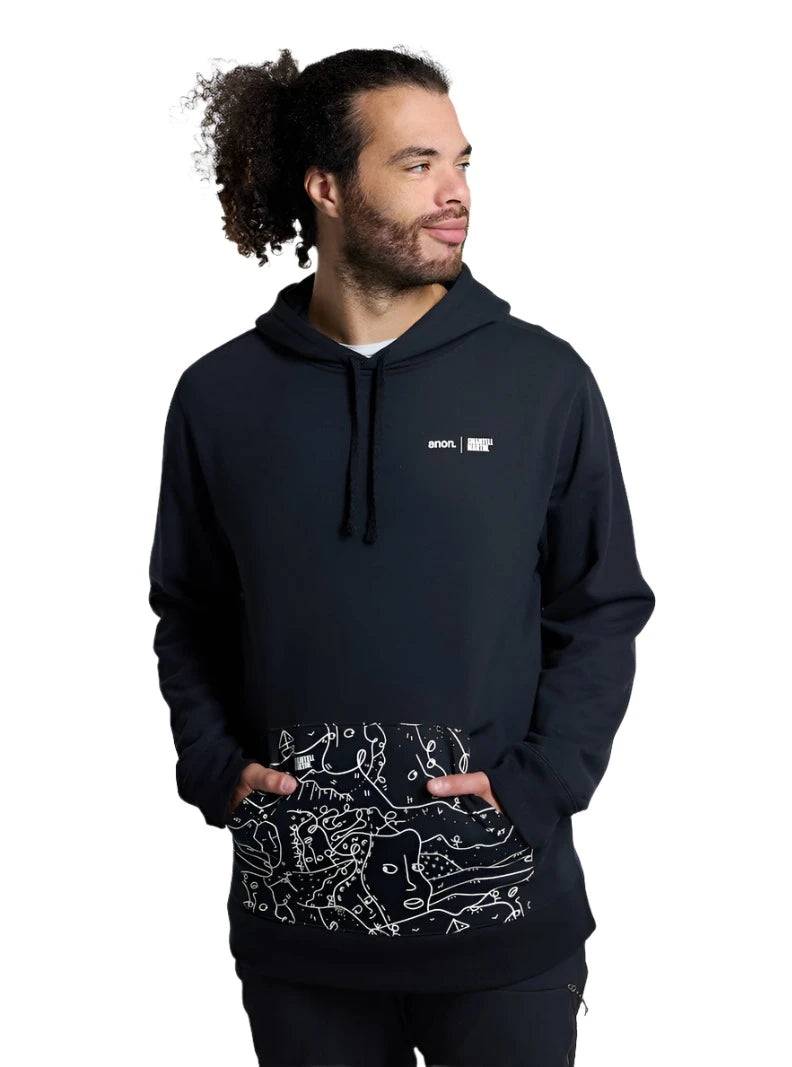 Anon Shantell Martin Pullover Hoodie 2023 - Stylish Unisex Hooded Sweatshirt for Men & Women | Perfect for Casual Wear, Street Fashion & Winter Outfits