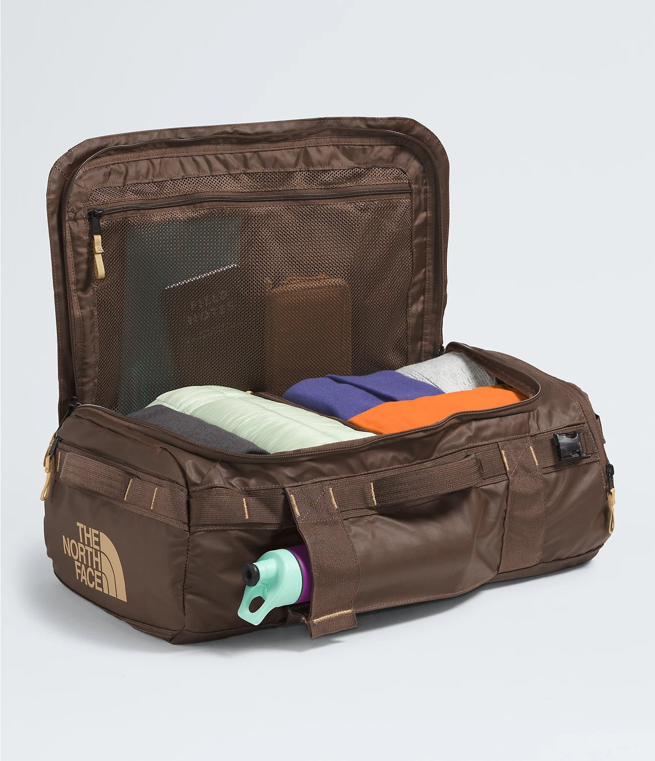 The North Face Base Camp Voyager Duffel 32L - Waterproof Travel Duffel Bag for Camping, Hiking & Outdoor Adventures - Durable Gear for Men & Women